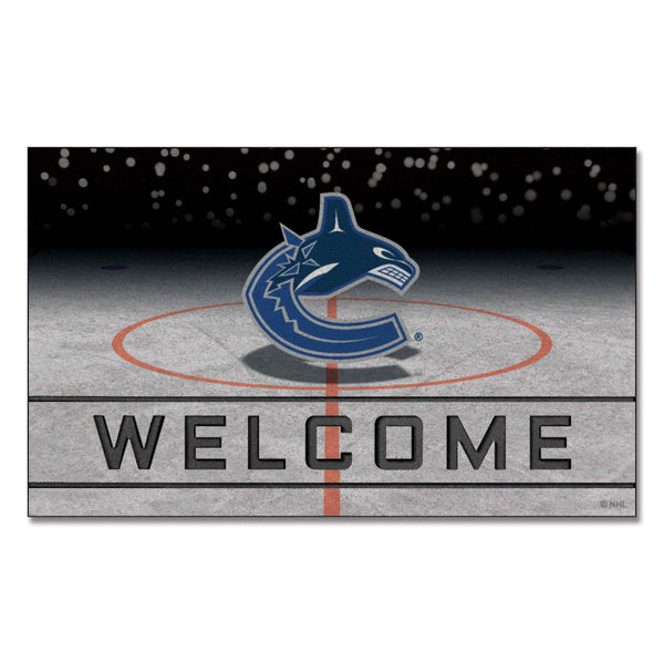 fanmats NHL - Vancouver Canucks Crumb Rubber Door Mat