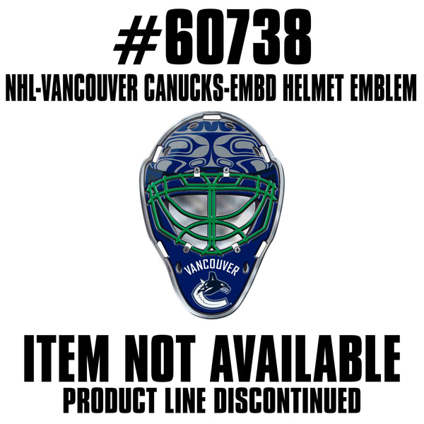 fanmats NHL - Vancouver Canucks Embossed Helmet Emblem