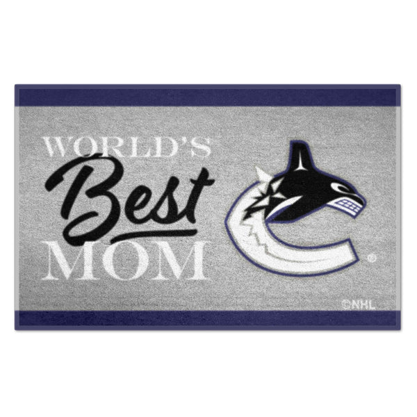 fanmats NHL - Vancouver Canucks Starter Mat - World's Best Mom