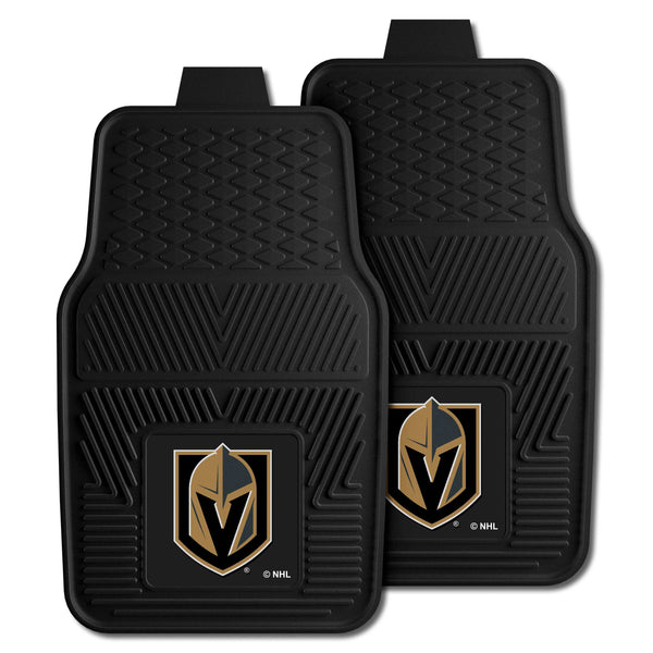 fanmats NHL - Vegas Golden Knights 2-pc Vinyl Car Mat Set