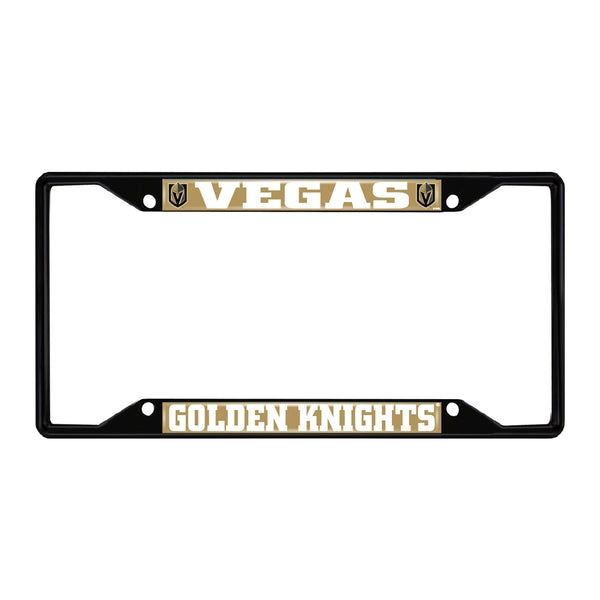 fanmats NHL - Vegas Golden Knights Black License Plate Frame
