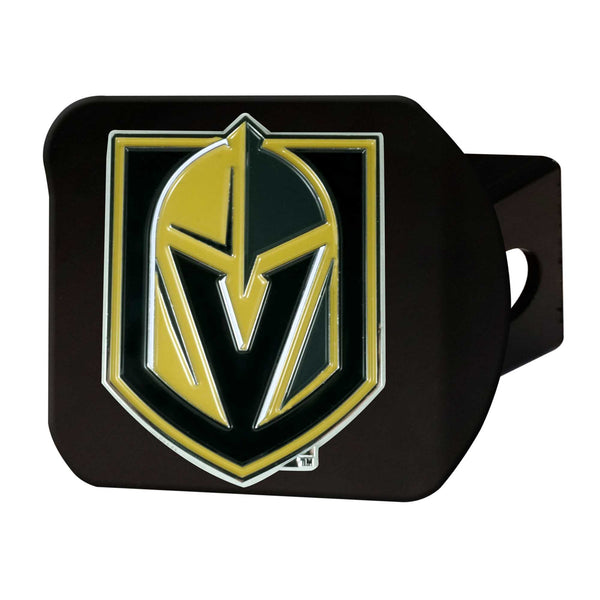 fanmats NHL - Vegas Golden Knights Color on Black Hitch Cover