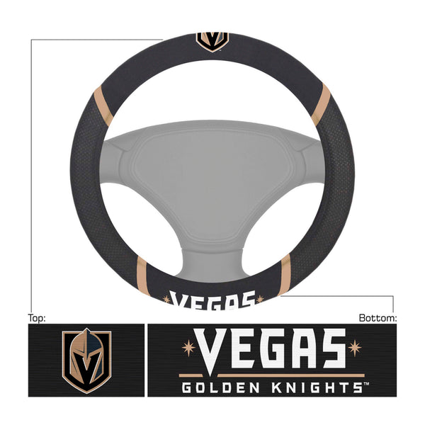 fanmats NHL - Vegas Golden Knights Steering Wheel Cover