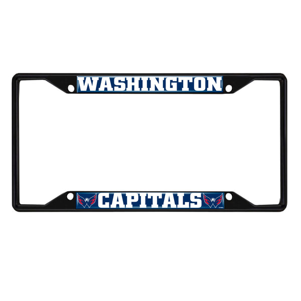 fanmats NHL - Washington Capitals Black License Plate Frame