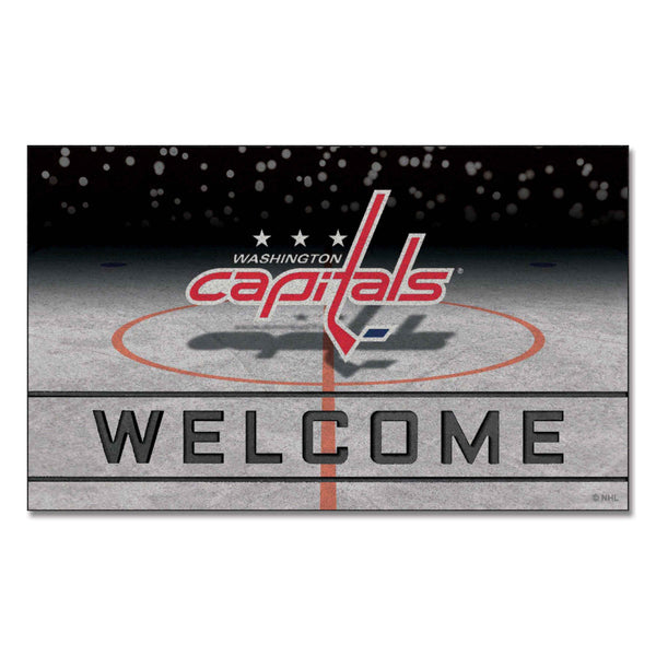 fanmats NHL - Washington Capitals Crumb Rubber Door Mat