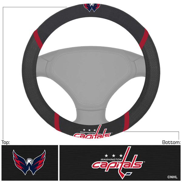 fanmats NHL - Washington Capitals Steering Wheel Cover