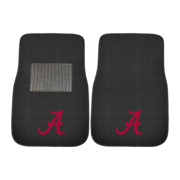 fanmats University of Alabama 2-pc Embroidered Car Mat Set