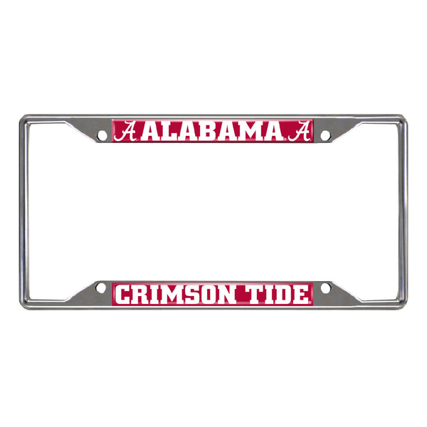 fanmats University of Alabama Chrome License Plate Frame