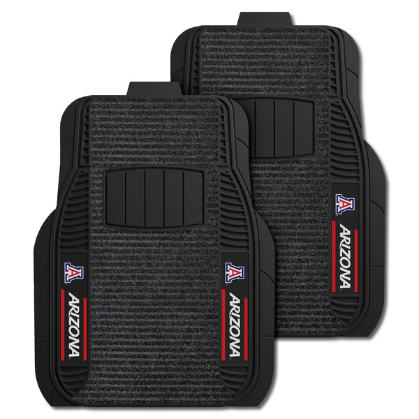fanmats University of Arizona 2-pc Deluxe Car Mat Set