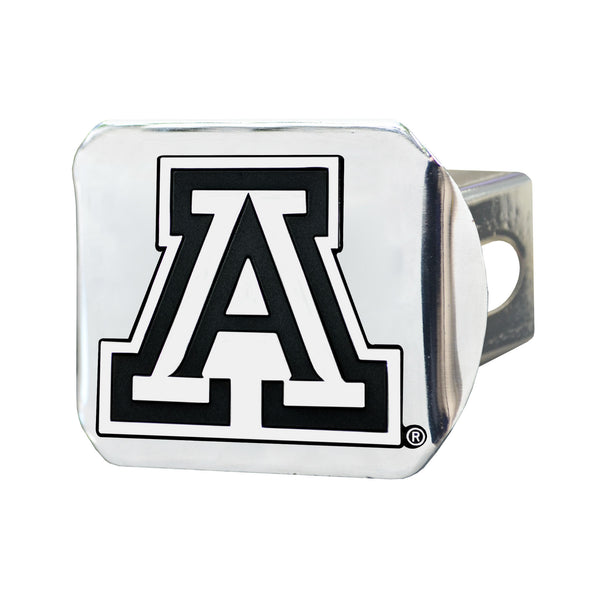 fanmats University of Arizona Chrome on Chrome Hitch Cover