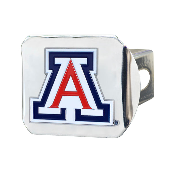 fanmats University of Arizona Color on Chrome Hitch Cover