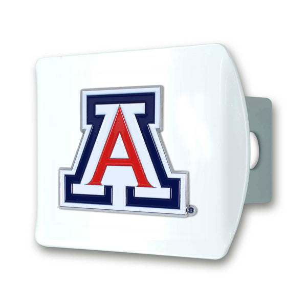fanmats University of Arizona Color on White Hitch Cover