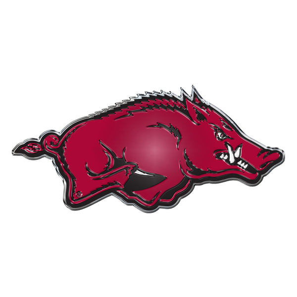 fanmats University of Arkansas Embossed Color Emblem