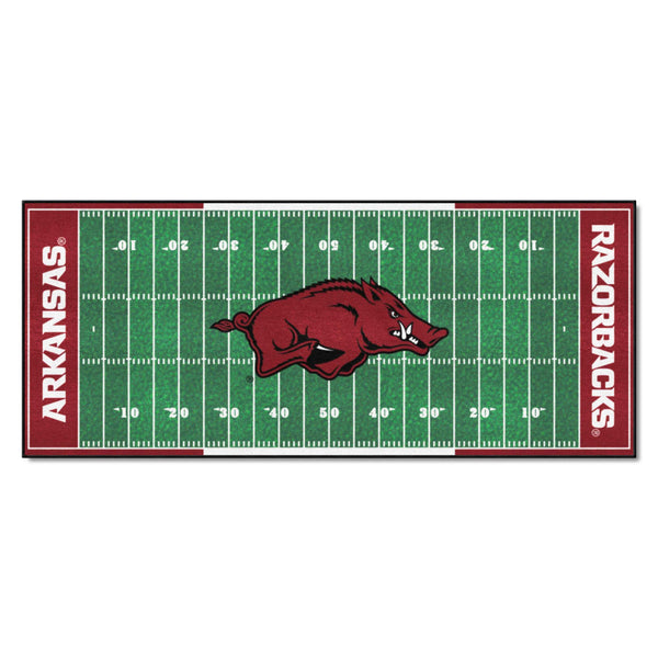 fanmats University of Arkansas Football Field Runner