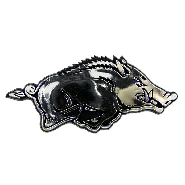 fanmats University of Arkansas Molded Chrome Emblem