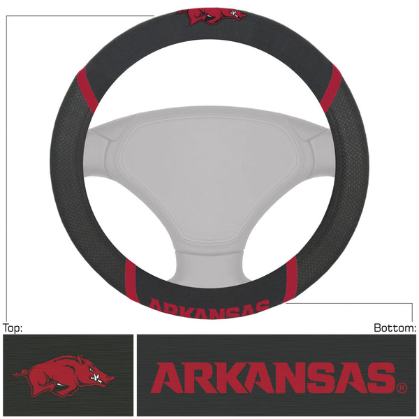 fanmats University of Arkansas Steering Wheel Cover