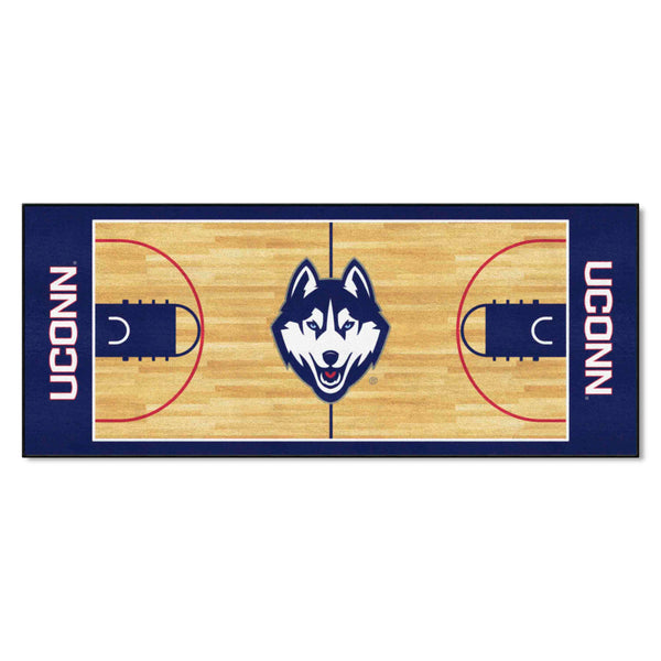 fanmats University of Connecticut NCAA Basketball Runner