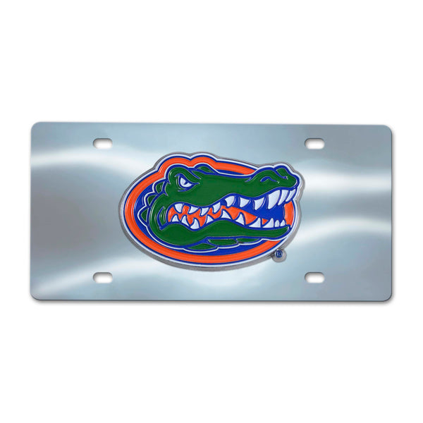 fanmats University of Florida Chrome Diecast License Plate