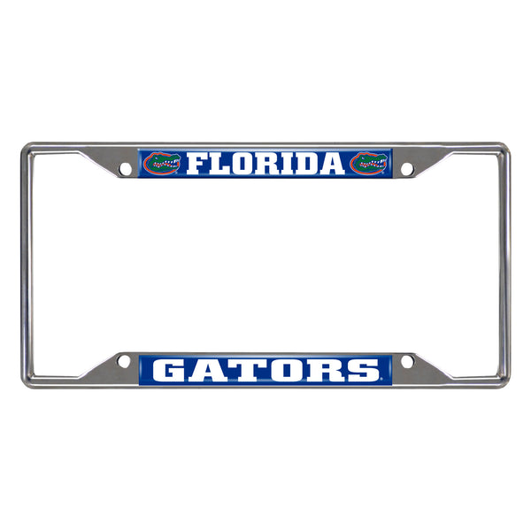 fanmats University of Florida Chrome License Plate Frame