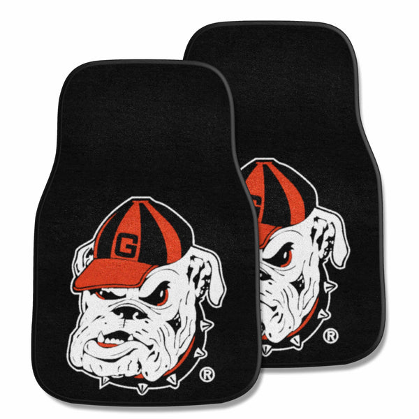 fanmats University of Georgia 2-pc Carpet Car Mat Set