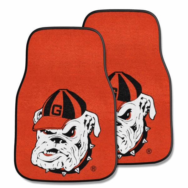 fanmats University of Georgia 2-pc Carpet Car Mat Set