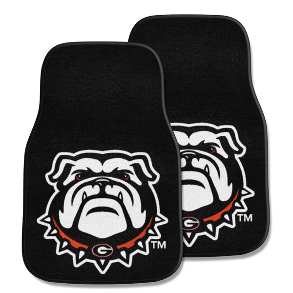 fanmats University of Georgia 2-pc Carpet Car Mat Set