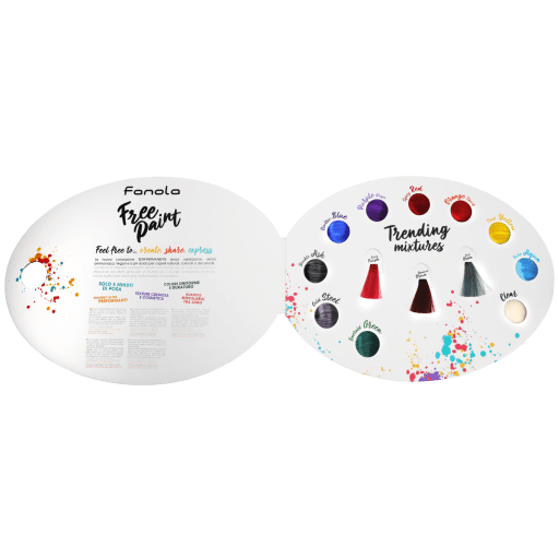 fanola Fanola Free Paint Direct Colour - Color Chart