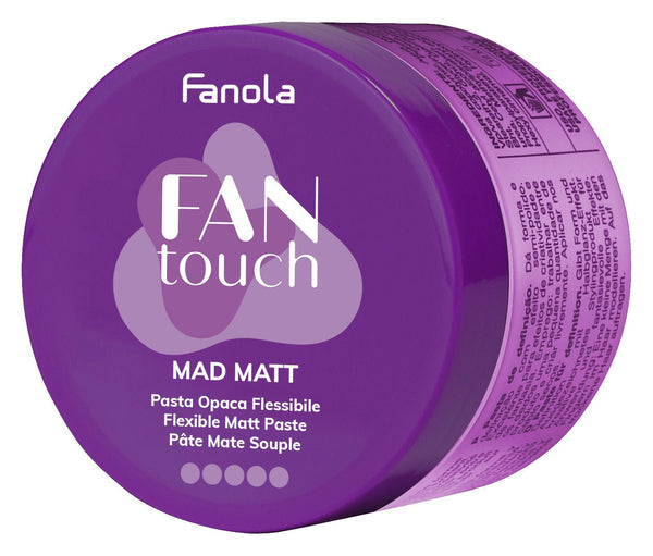 fanola Fanola Fantouch Mad Matt Flexible Matt Paste 100ml