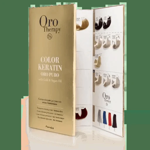 fanola Fanola Oro Therapy Color Keratin Oro Pure Color Chart
