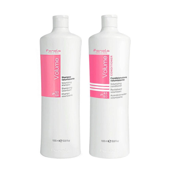 fanola Fanola Volumising Shampoo & Conditioner for Fine Hair Twin Pack 1000ml