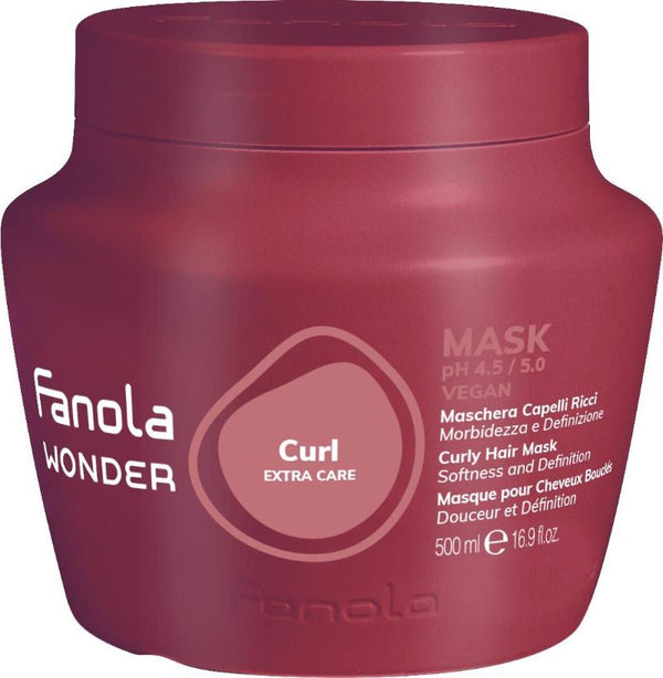 fanola Fanola Wonder Curl Curly Hair Mask Softness And Definition 500ml
