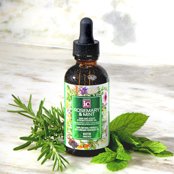 Fantasia 2 Oz. Rosemary & Mint Hair And Scalp Strengthening Oil