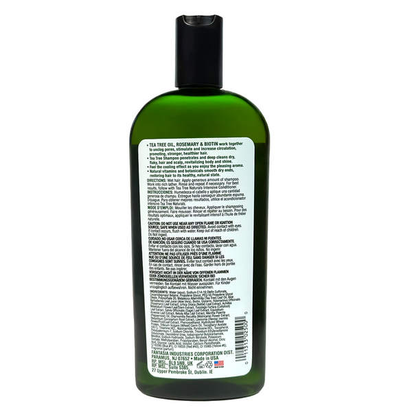 Fantasia TEA TREE NATURALS ‣ Shampoo 12 Oz