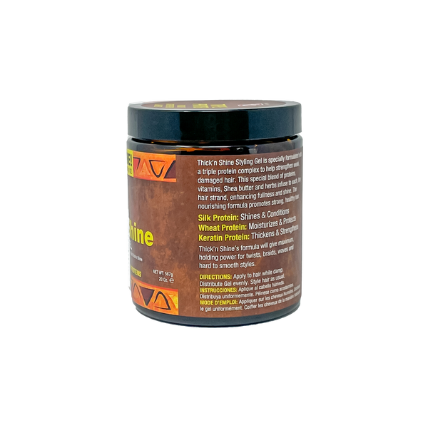 Fantasia New Look & Size Thick ‘n Shine ‣ Styling Gel 20 Oz