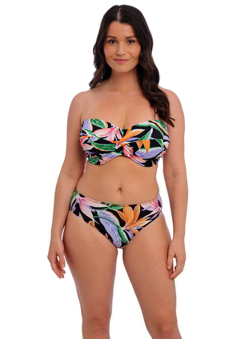 Fantasie Bandeau Bikini Top Black