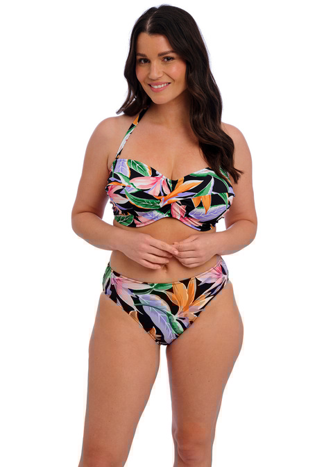 Fantasie Bandeau Bikini Top Black