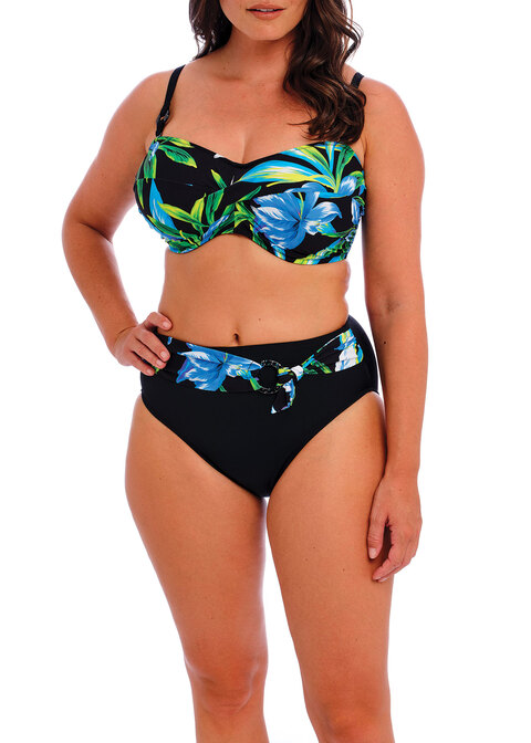 Fantasie Bandeau Bikini Top Black