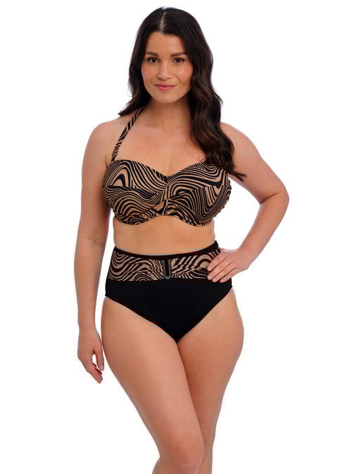 Fantasie Bandeau Bikini Top Mocha