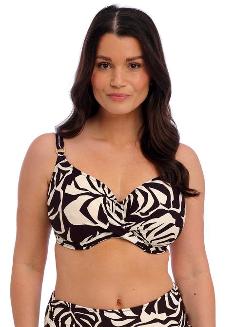 fantasie Full Cup Bikini Top Black Cream