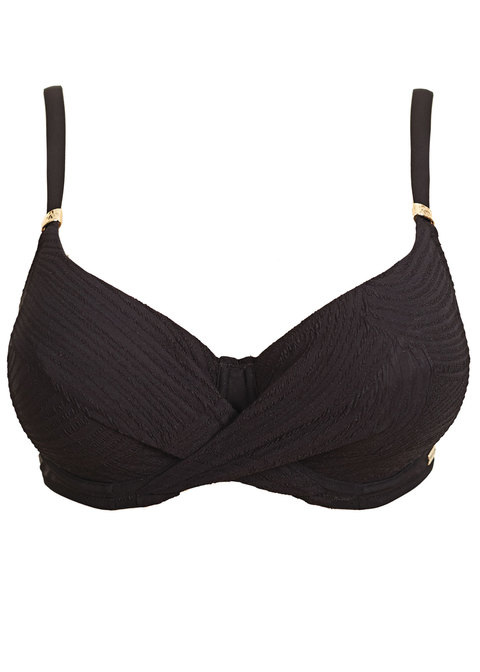 Fantasie Full Cup Bikini Top Black