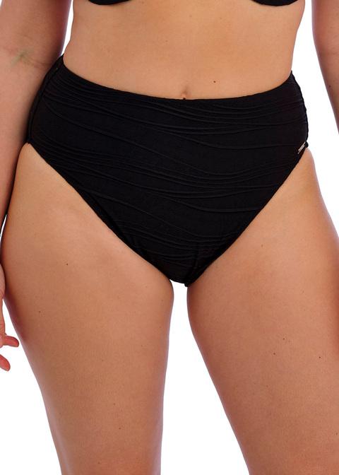 fantasie High Waist Bikini Brief Black