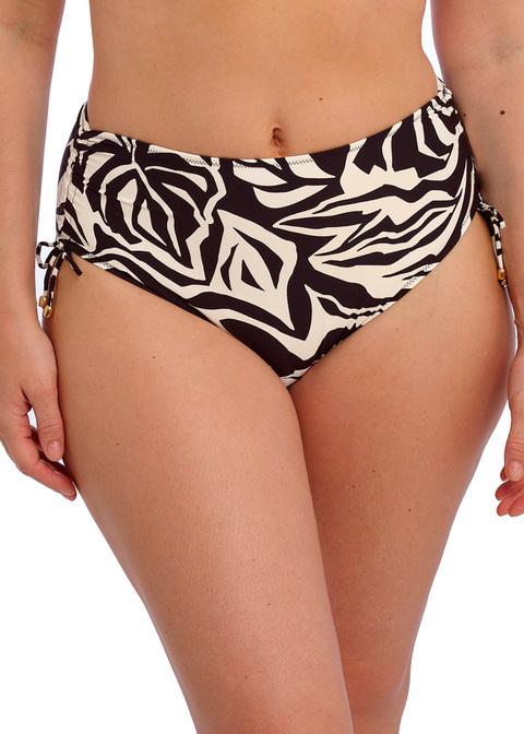 fantasie High Waist Bikini Brief Black Cream