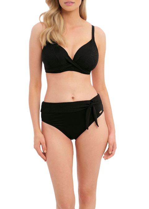 Fantasie High Waist Bikini Brief Black