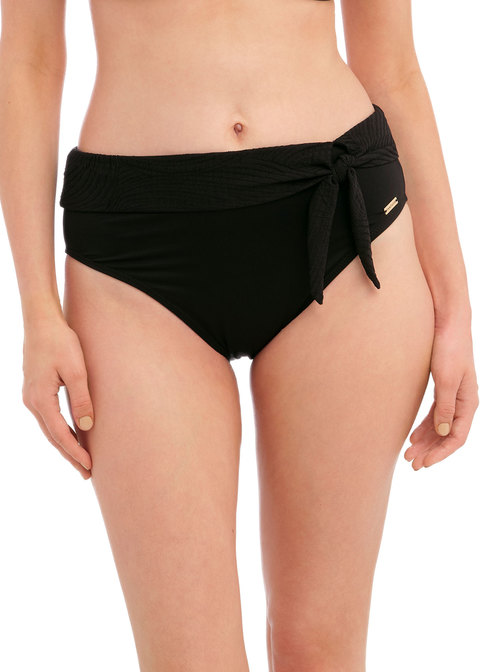 fantasie High Waist Bikini Brief Black