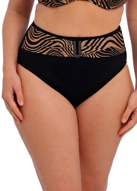 fantasie High Waist Bikini Brief Mocha