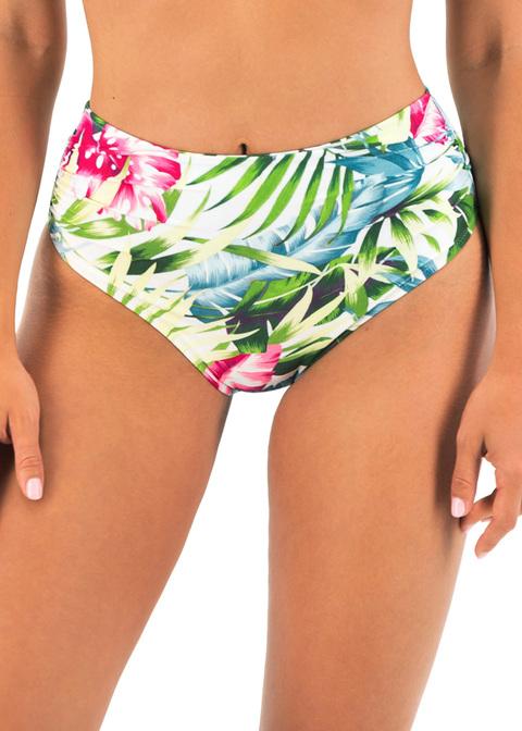 fantasie High Waist Bikini Brief White