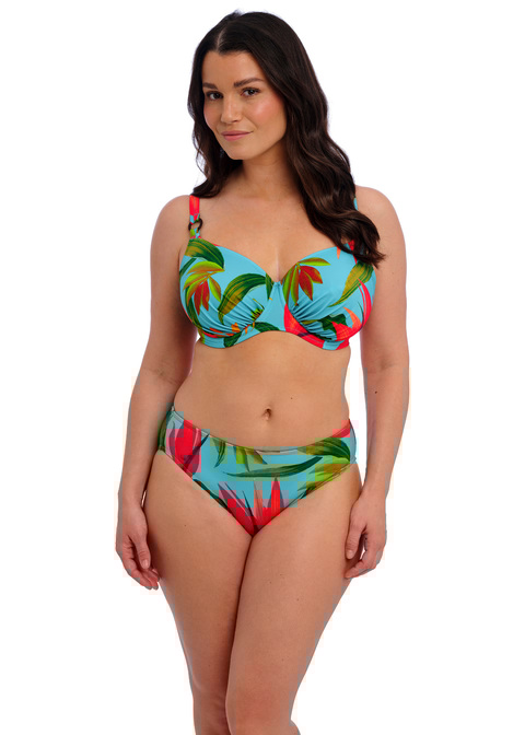 Fantasie Mid Rise Bikini Brief Aqua