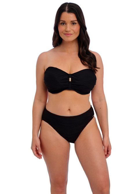 Fantasie Mid Rise Bikini Brief Black