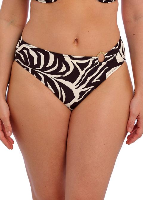 fantasie Mid Rise Bikini Brief Black Cream