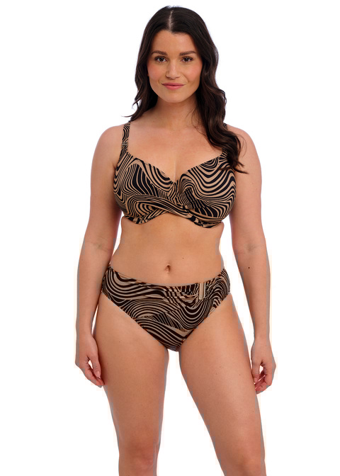 Fantasie Mid Rise Bikini Brief Mocha